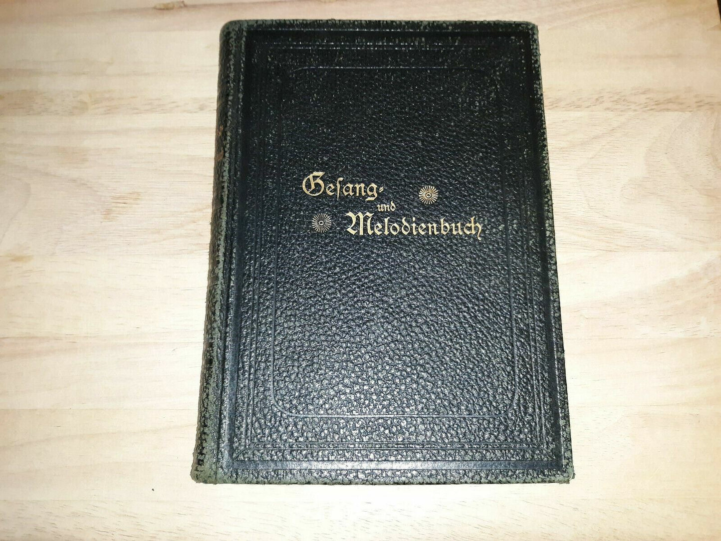 Antique German Hymnal Songbook 1888 Vintage Gesang und Melodienbuch