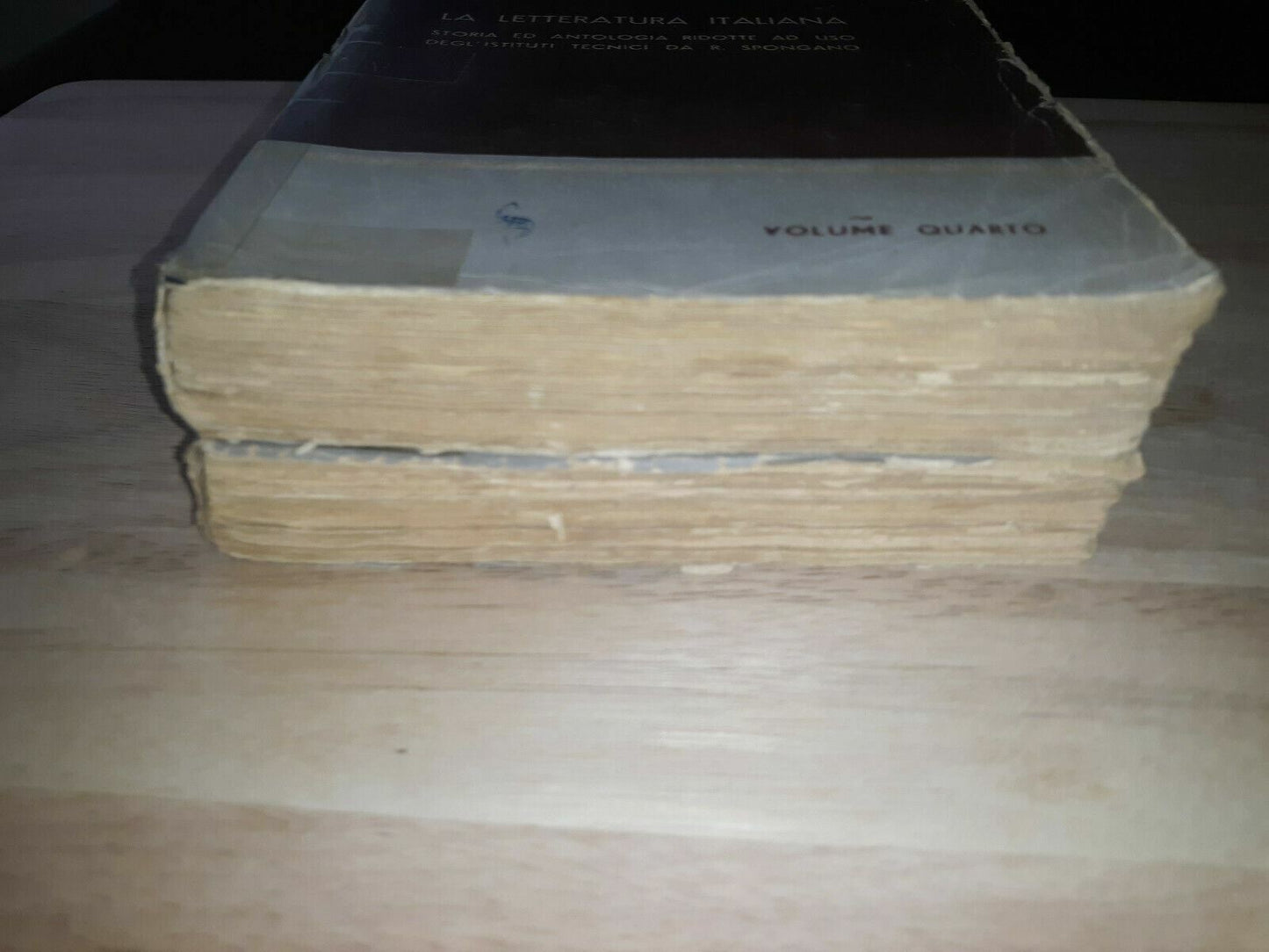 LA LETTERATURA ITALIANA Storia antologia Momigliano Vol Quarto Terzo 1952 1953