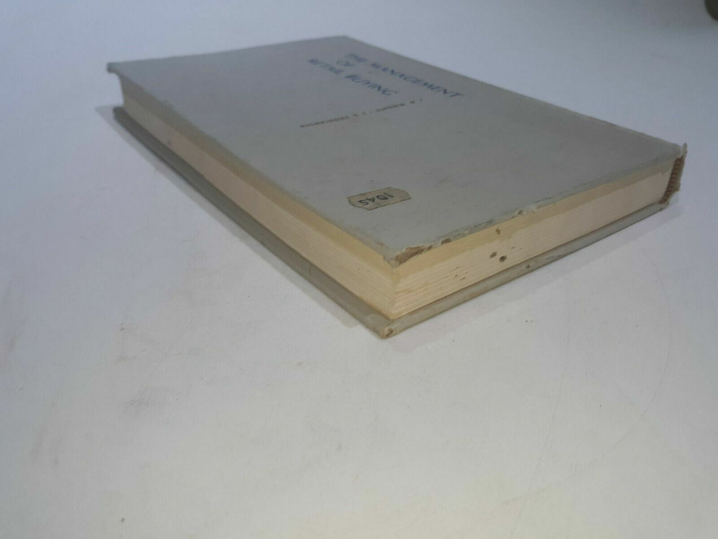 1963 THE MANAGEMENT OF RETAIL BUYING WINGATE FRIEDLANDER