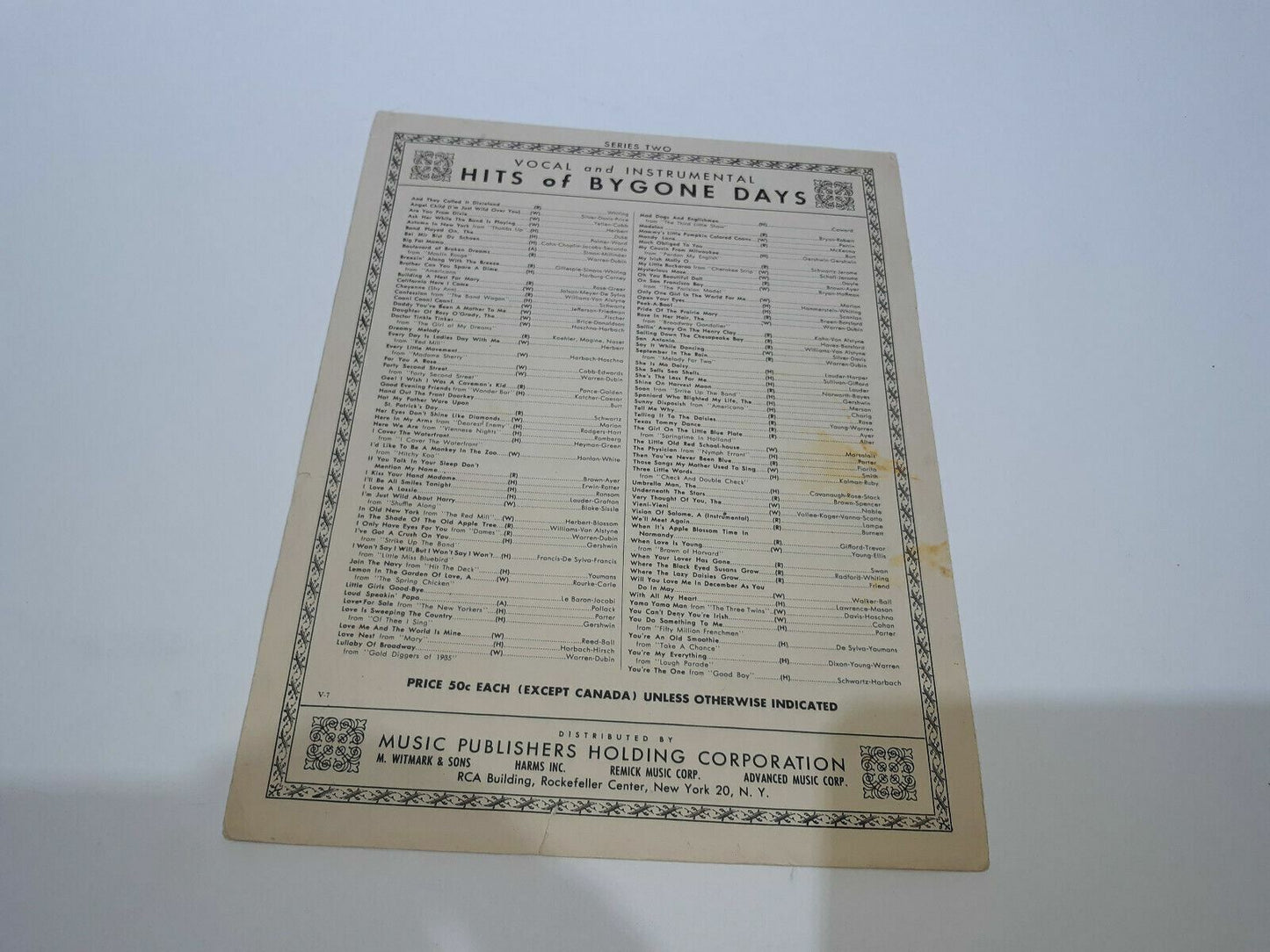Show Me The Way to Go Home 1925 Prohibition Sheet Music Harms Irving King