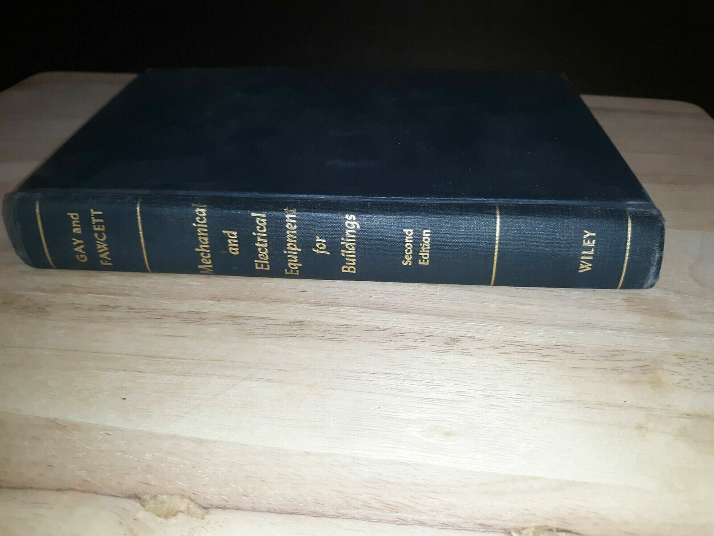Gay Fawcett Mechanical And Electrical Equipment For Buildings 2nd Ed 9th Pr 1950