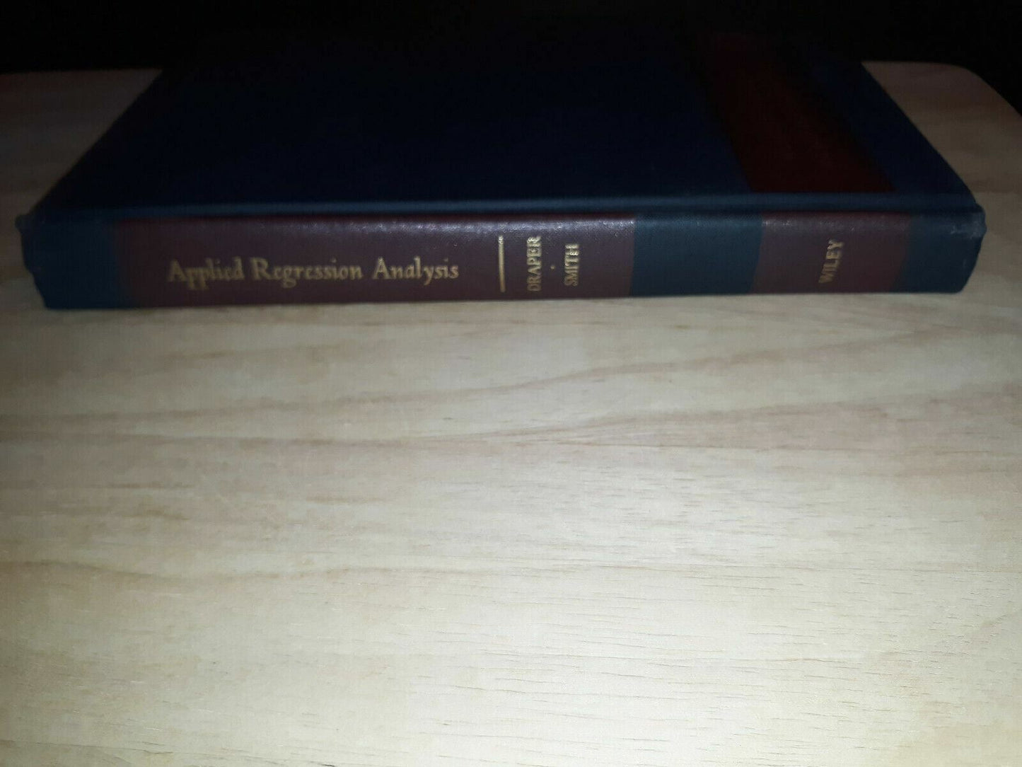 1967 Applied Regression Analysis Draper Smith 3rd Printing