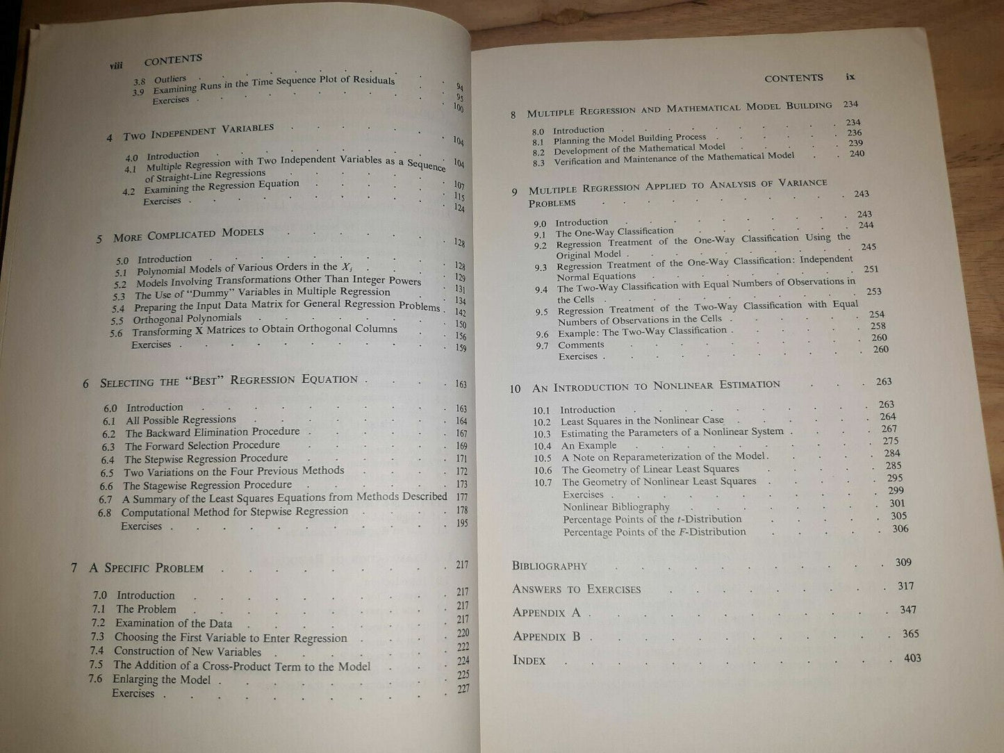 1967 Applied Regression Analysis Draper Smith 3rd Printing