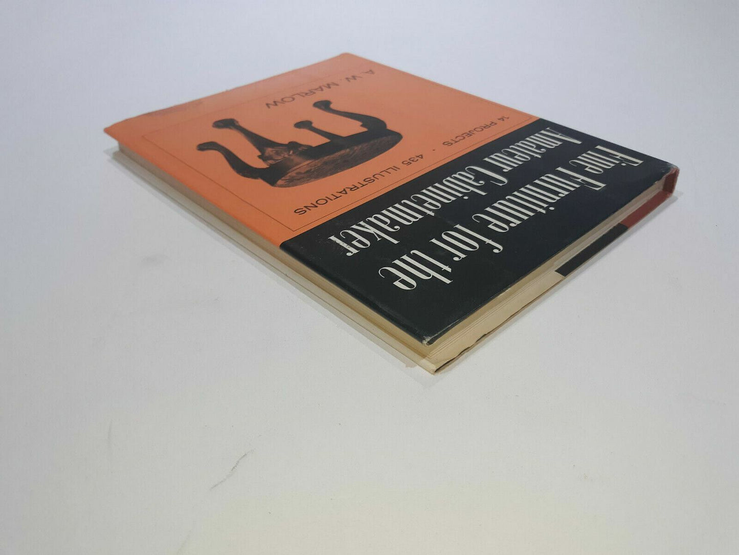 Fine Furniture For The Amateur Cabinetmaker by A. W. Marlow 1955 HC/DJ Illust