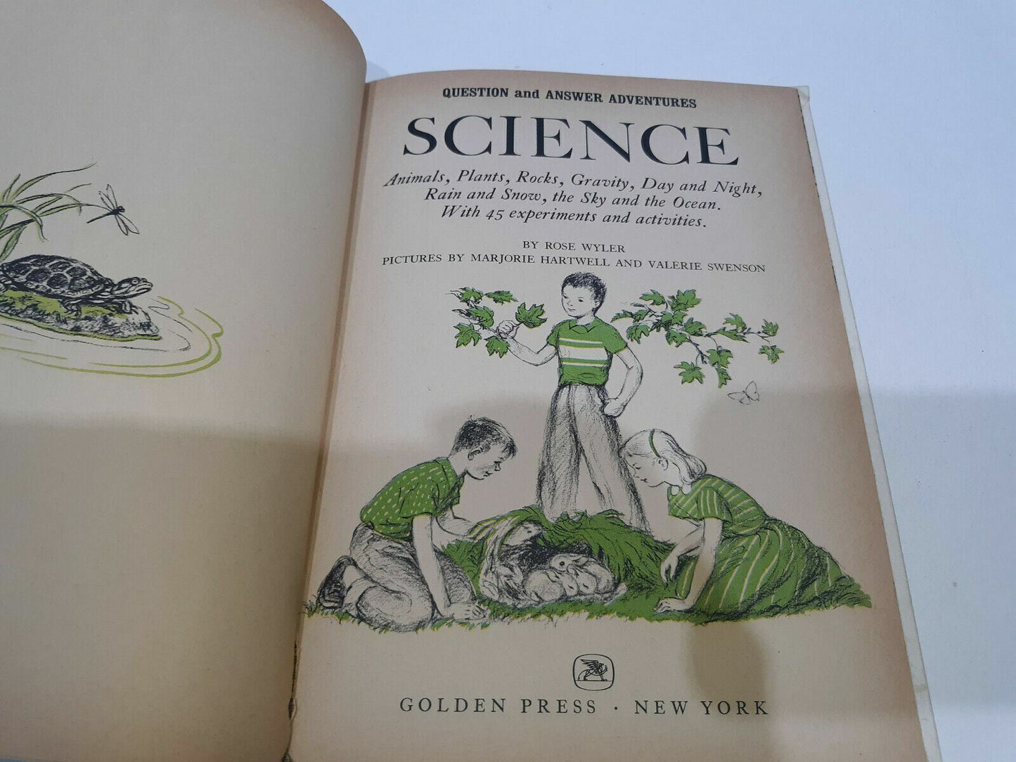 A Golden Book: Questions and Answers Adventure: SCIENCE. SC 1965