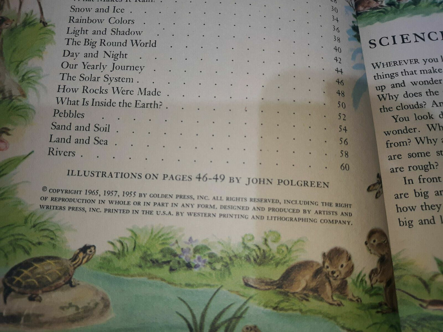 A Golden Book: Questions and Answers Adventure: SCIENCE. SC 1965