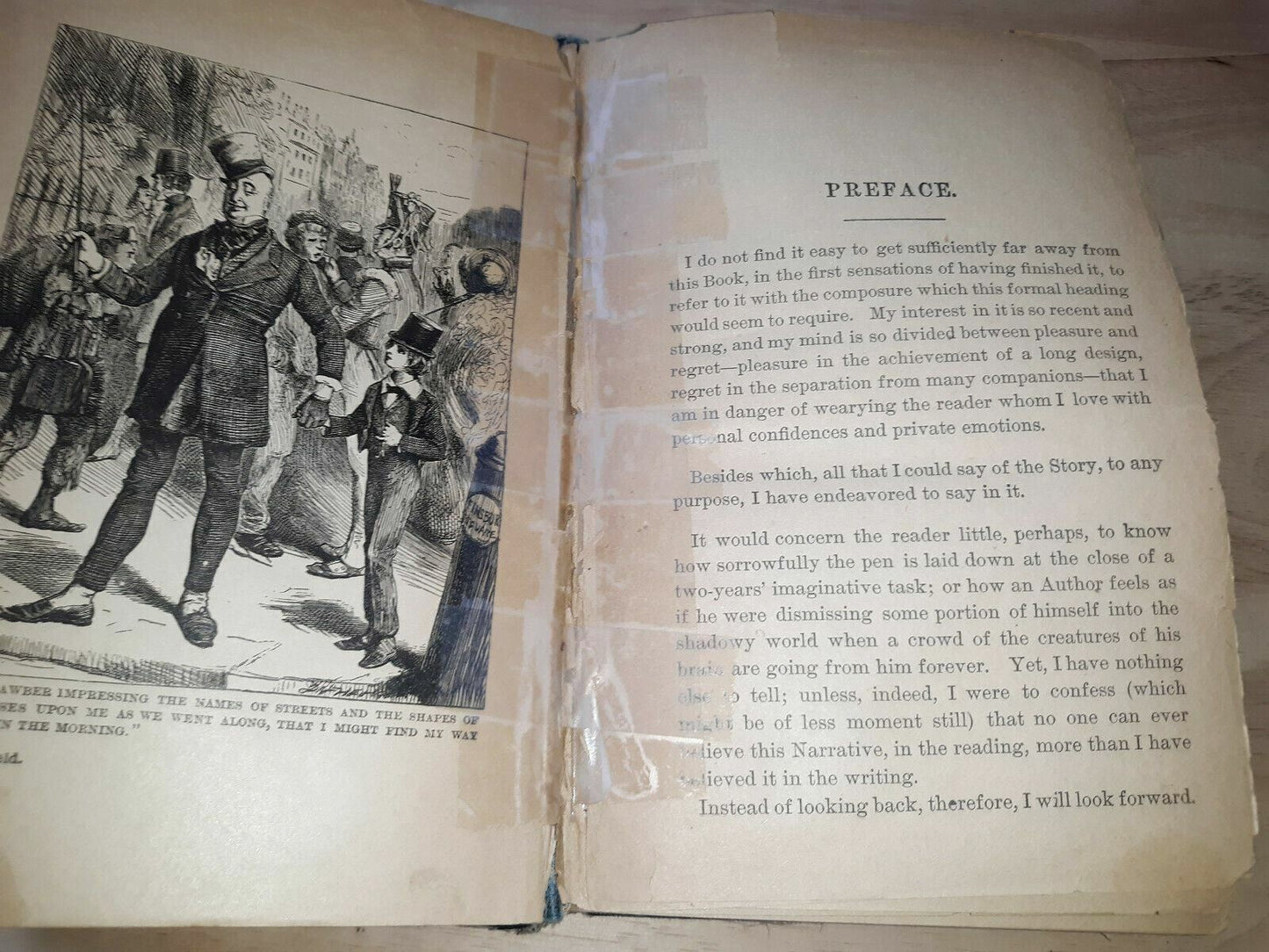 1887 Personal History Of David Copperfield By Charles Dickens Vol 1 Illustration