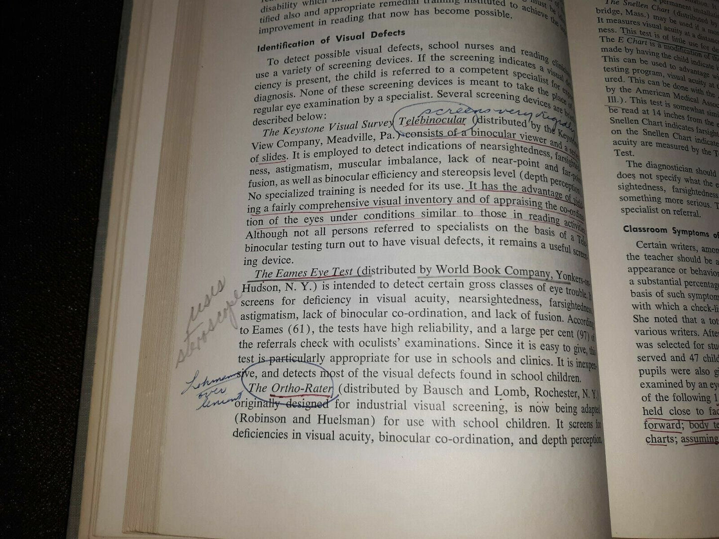 Reading Difficulties - Their Diagnosis and Correction by Bond and Tinker 1957 HC