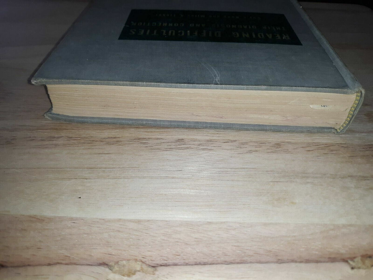 Reading Difficulties - Their Diagnosis and Correction by Bond and Tinker 1957 HC