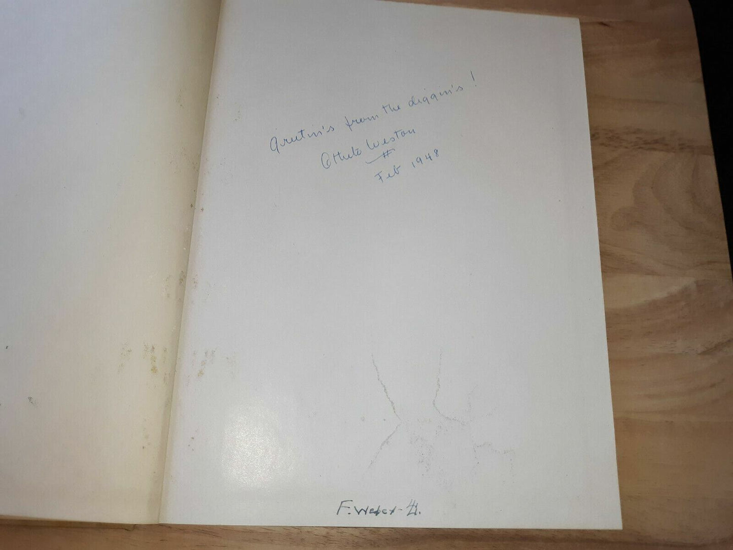 1948 Hardcover Book - Mother Lode Album. The California Gold Rush Signed