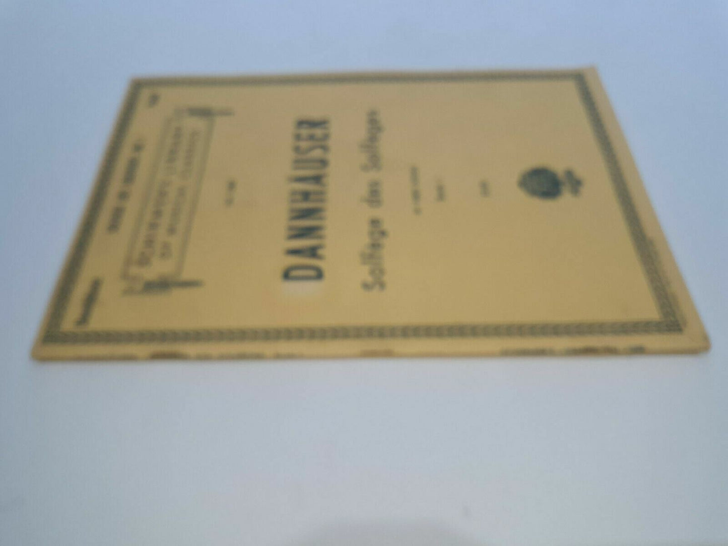 Dannhauser: Solfege des Solfeges - Schirmer's Library Book 1 - vol 1289