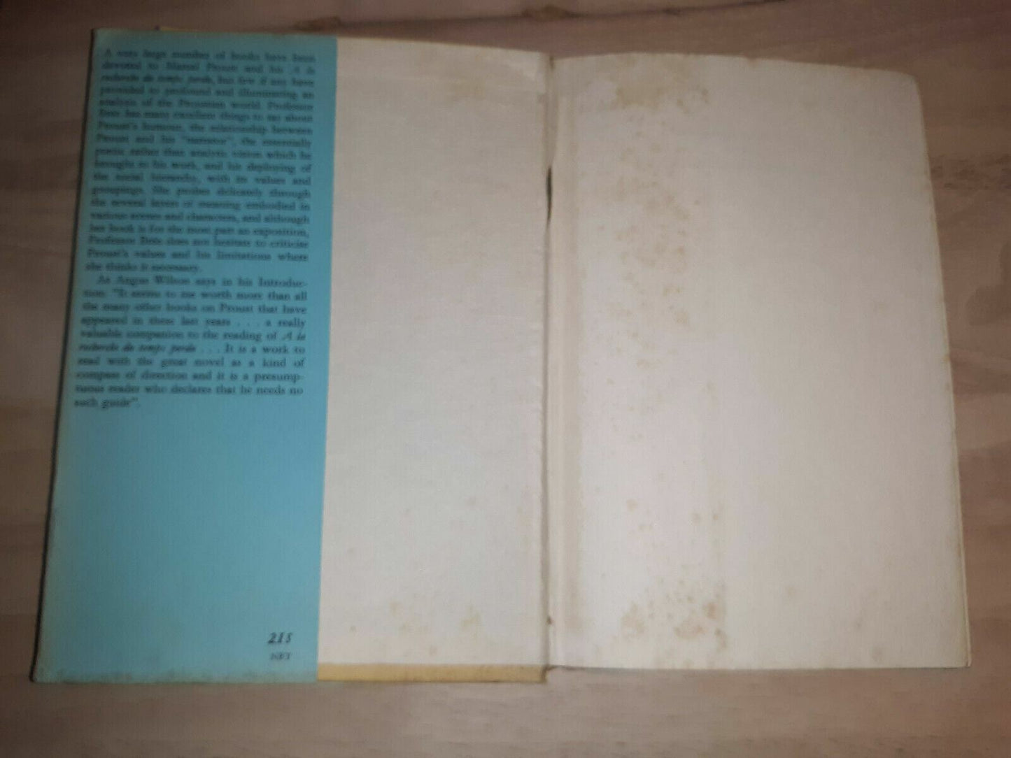 1956 Marcel Proust And Deliverance From Time Germaine Bree