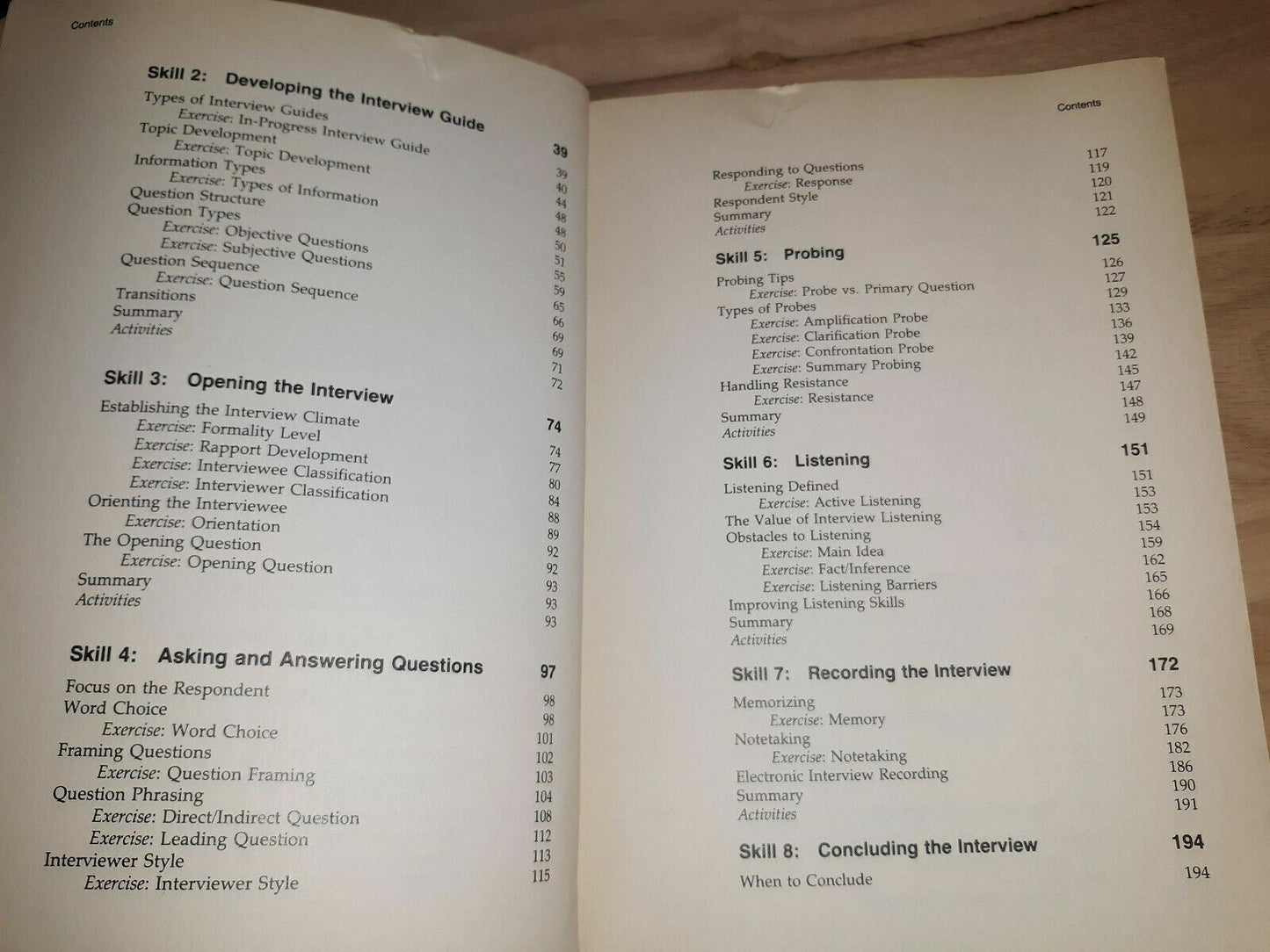 Interview : Slills Applications by William C. Donaghy (1984)