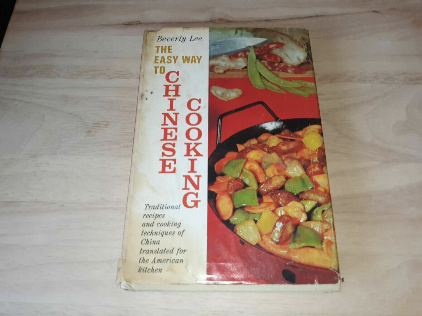 The Easy Way to Chinese Cooking Beverly Lee Hardcover 1963 Classic Book Club Ed