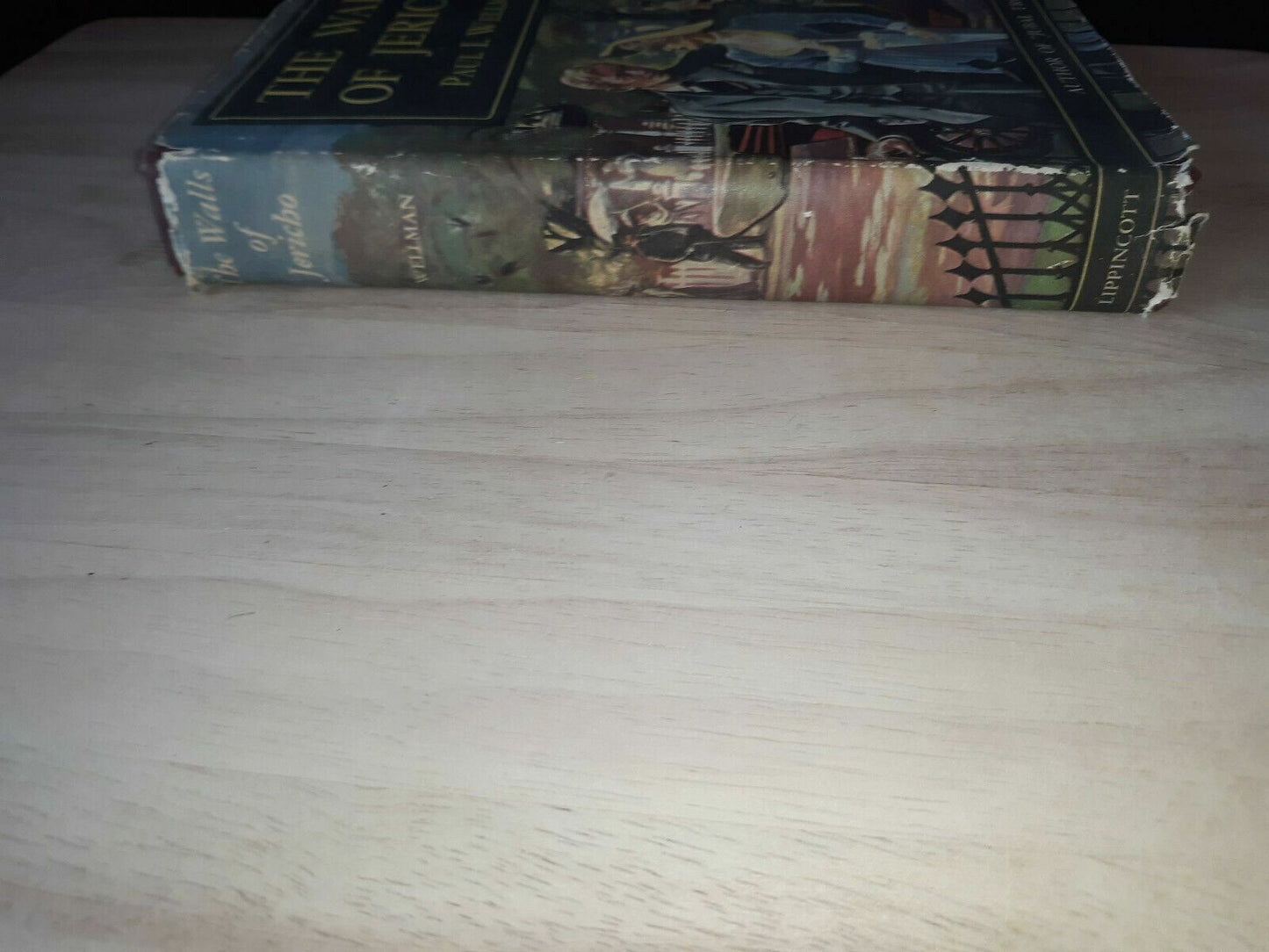 1947 The Walls of Jericho Book by Paul Wellman - Hardcover with Dust Jacket