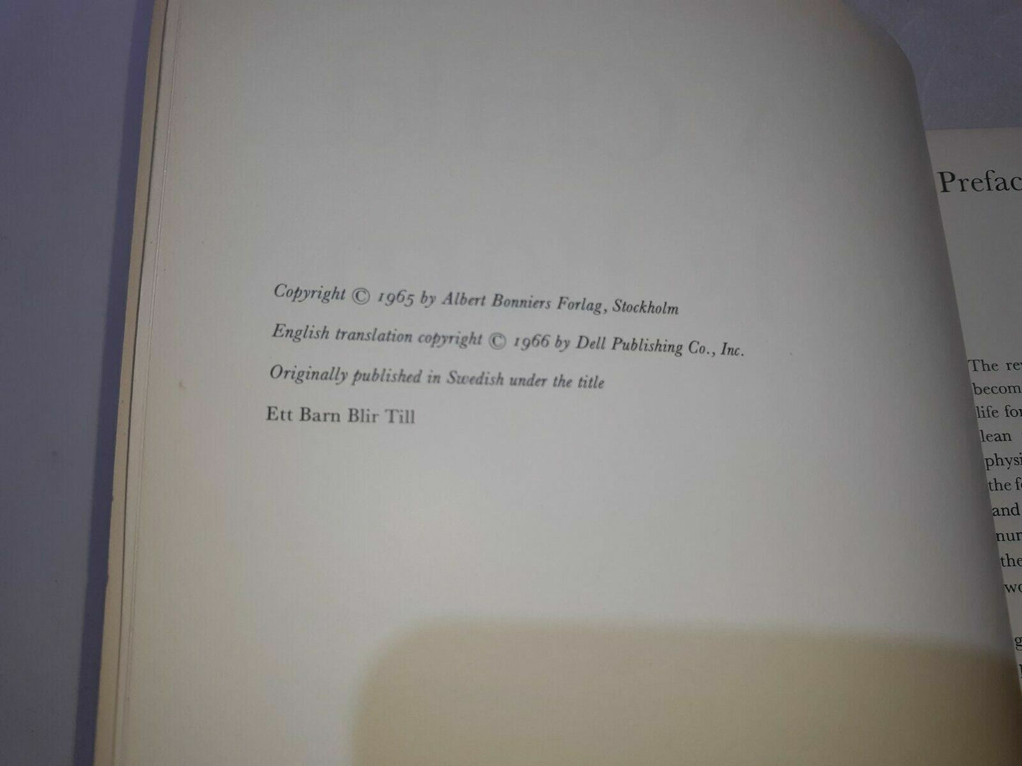 A CHILD IS BORN Drama of Life Before Birth 1966 Lennart Nilsson First US Edition