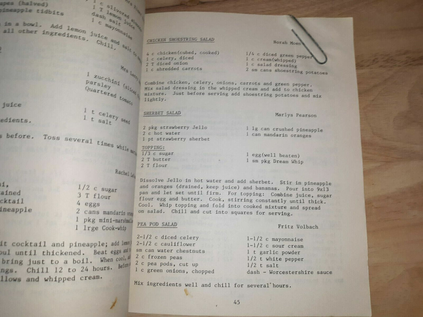 916 MOEA Minnesota Office Education Association Cookbook