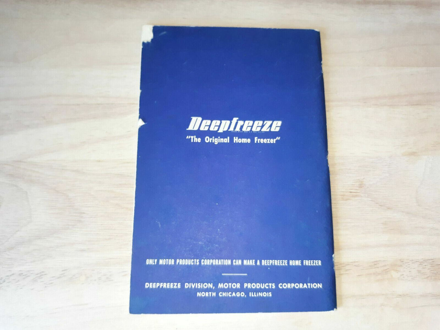 1948 An Invitation to Better Living from Deepfreeze Original Home Freezer Manual