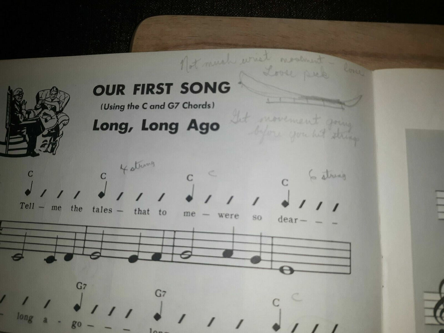 Mel Bay's FUN WITH THE GUITAR Instruction & Music book Easy Songs 1970