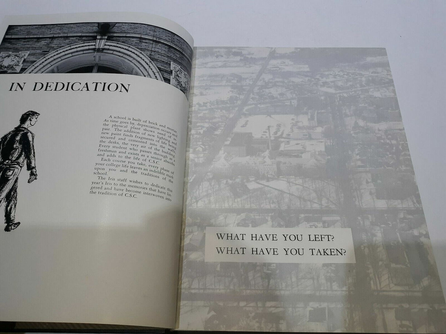 1960 Iris Yearbook Central State College (UW-Stevens Point) Wisconsin