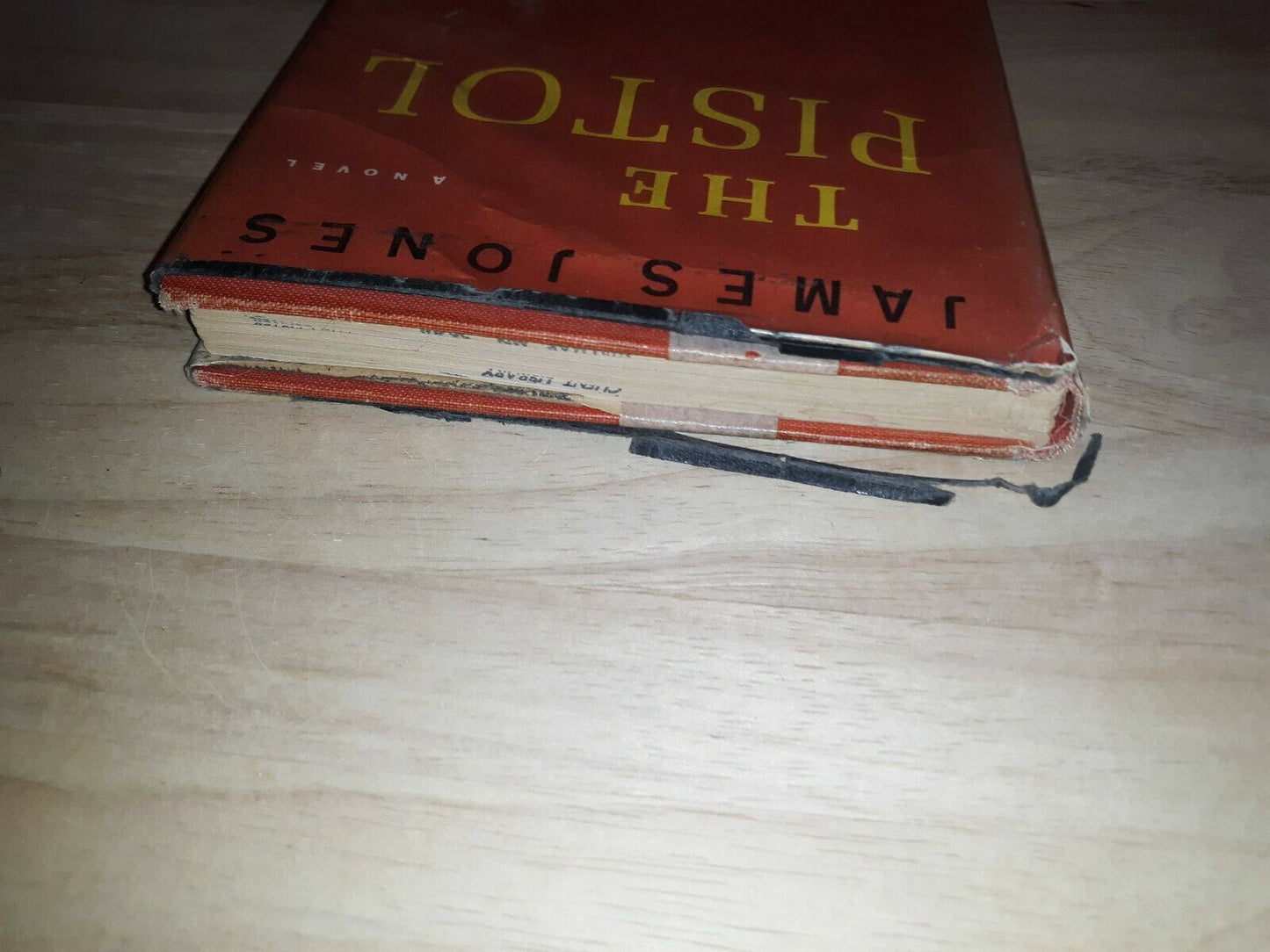 1958 1st Edition THE PISTOL By JAMES JONES HC/DJ