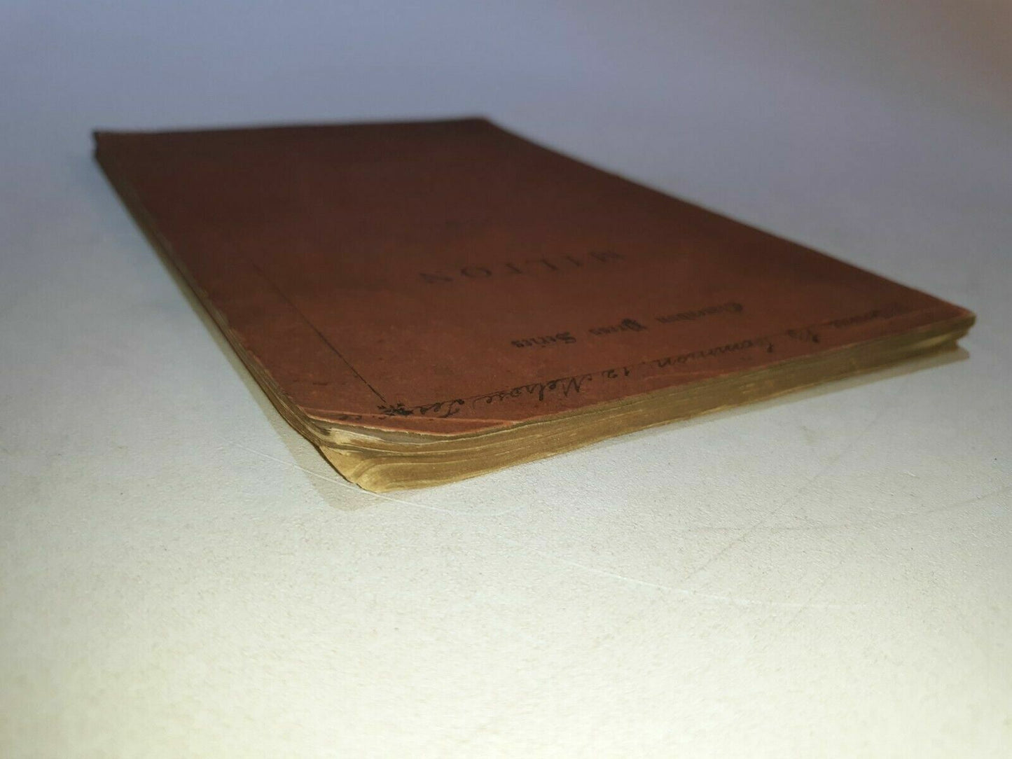 1889 Milton Clarendon Press Series Comus Oxford
