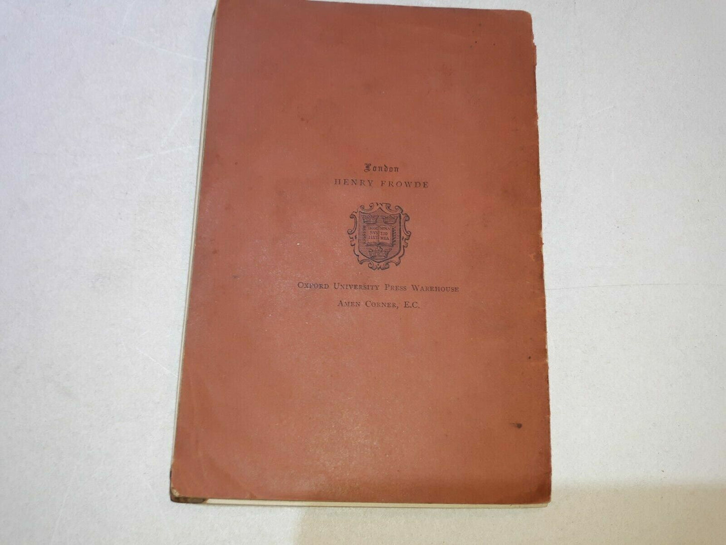 1889 Milton Clarendon Press Series Comus Oxford