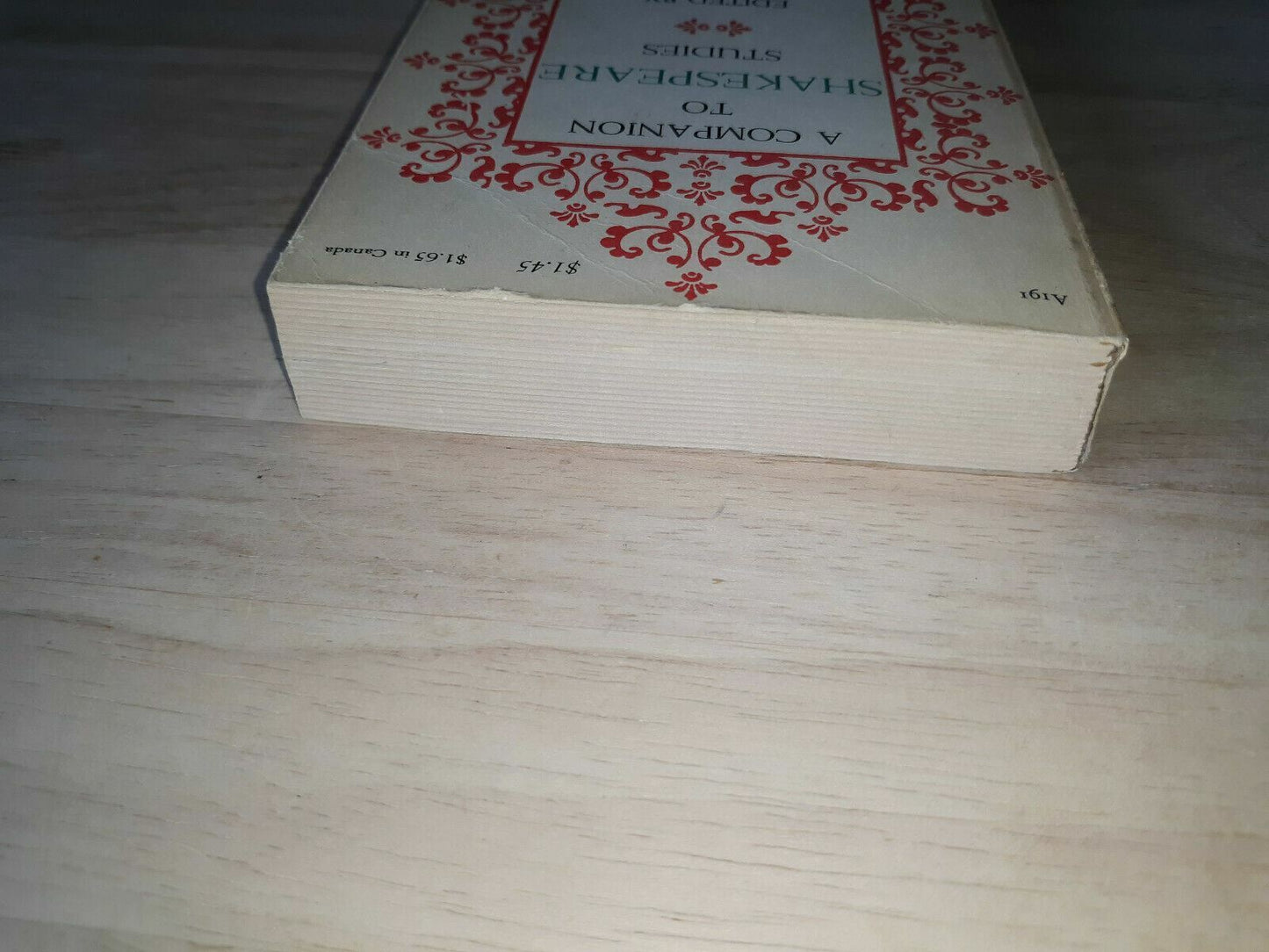 1960 A Companion To Shakespeare Studies Barker Harrison Paperback