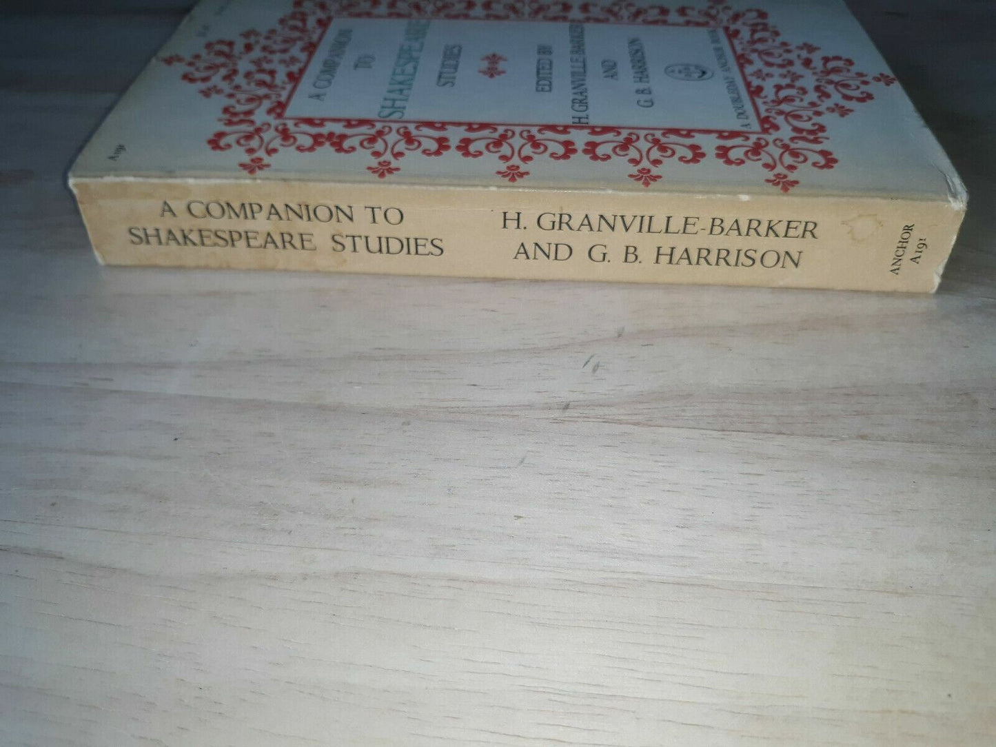 1960 A Companion To Shakespeare Studies Barker Harrison Paperback