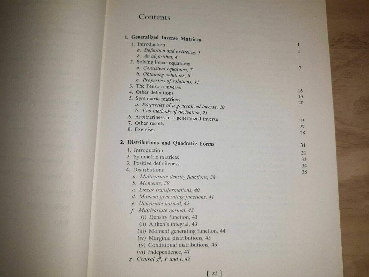 Wiley Series ~ Linear Models by S.R. Searle 1971