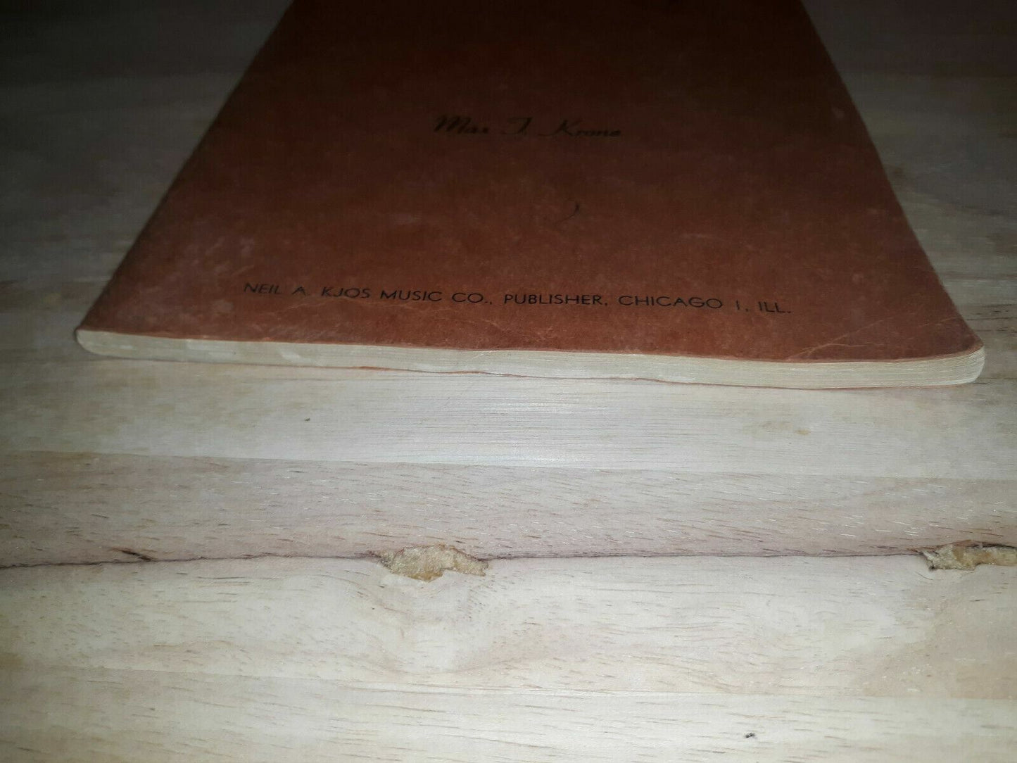 1945 Expressive Conducting Softcover Book By Max T Krone