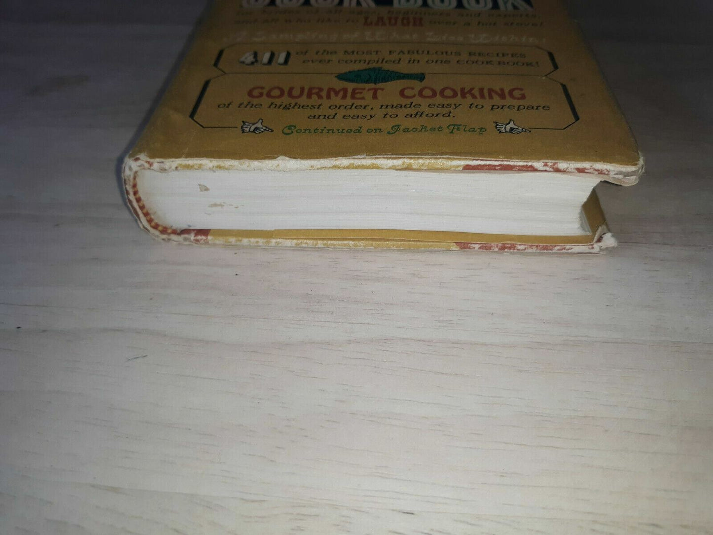 1964 ~OUR MAN IN THE KITCHEN by H.Goldberg~ Prudence Penny Cookbook HC w/ DJ