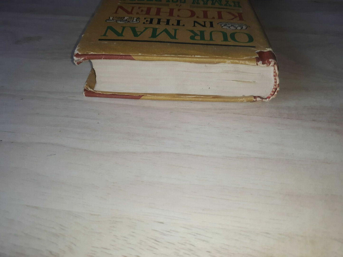 1964 ~OUR MAN IN THE KITCHEN by H.Goldberg~ Prudence Penny Cookbook HC w/ DJ