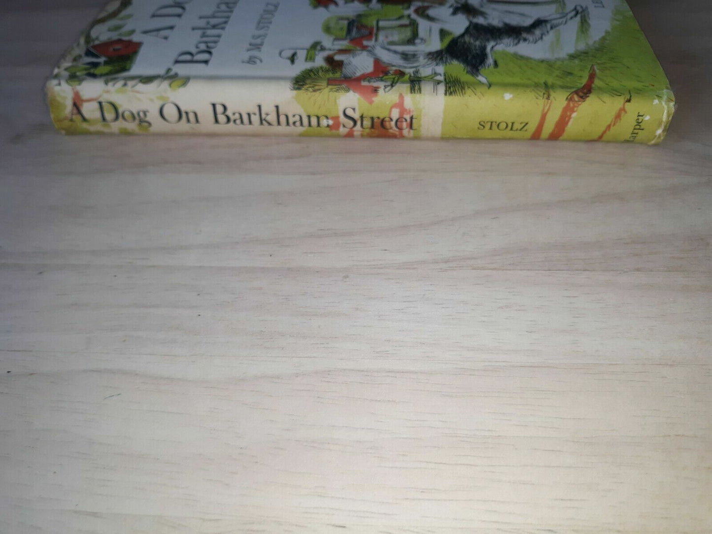 A Dog On Barkham Street, Mary Stolz, Leonard Shortall, DJ, Weekly Reader, 1961