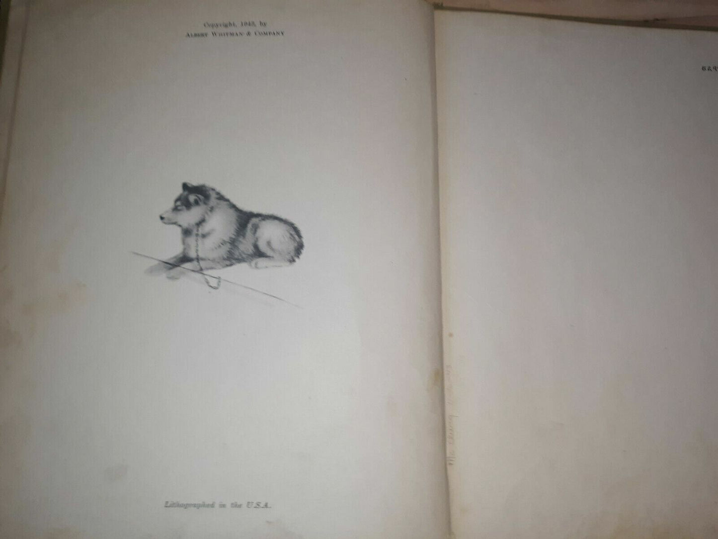 1943 Their First Igloo on Baffin Island book by Barbara True Marguerite Henry