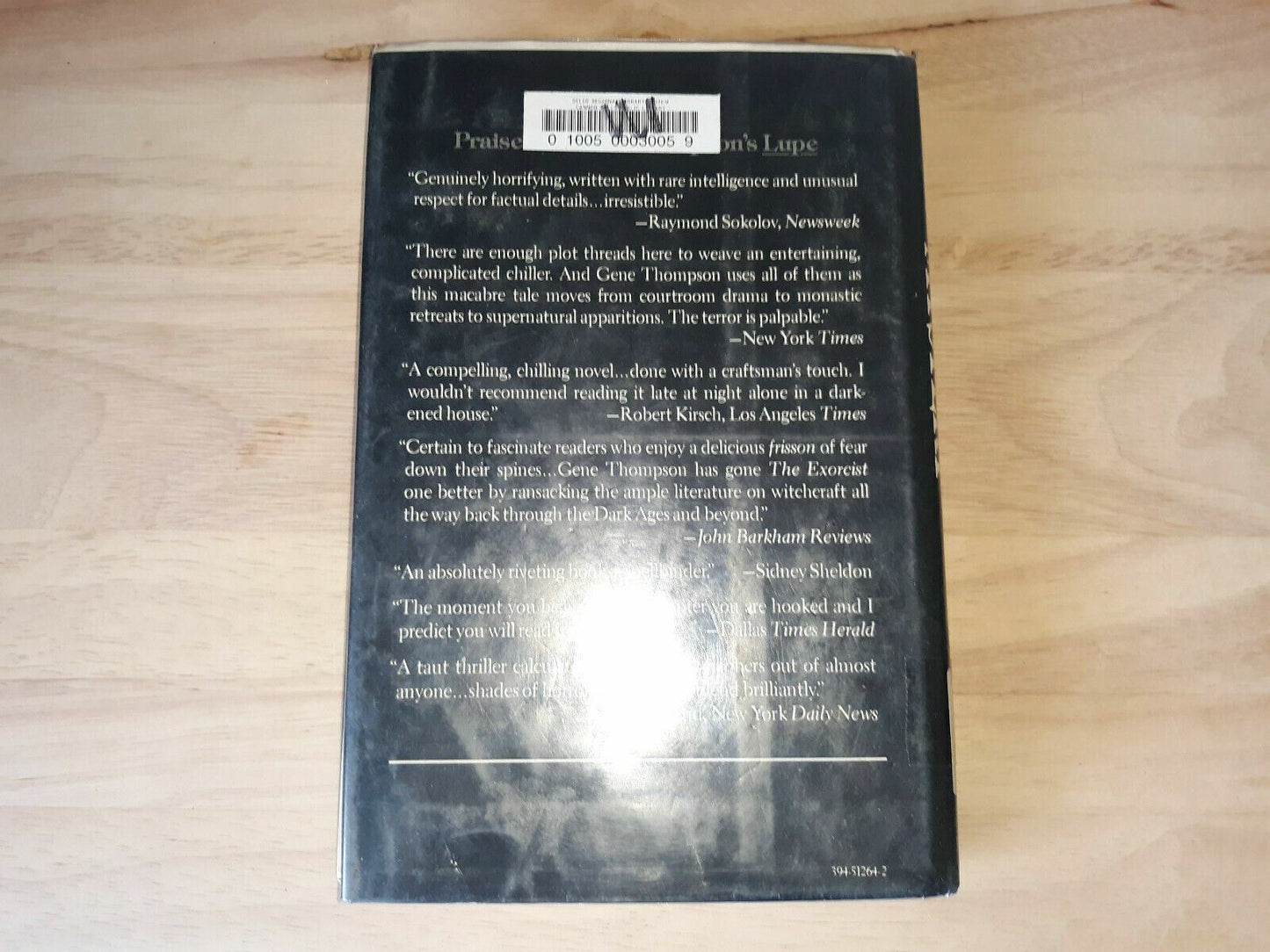 Murder Mystery by Gene Thompson 1980 1st Edition HC/DJ
