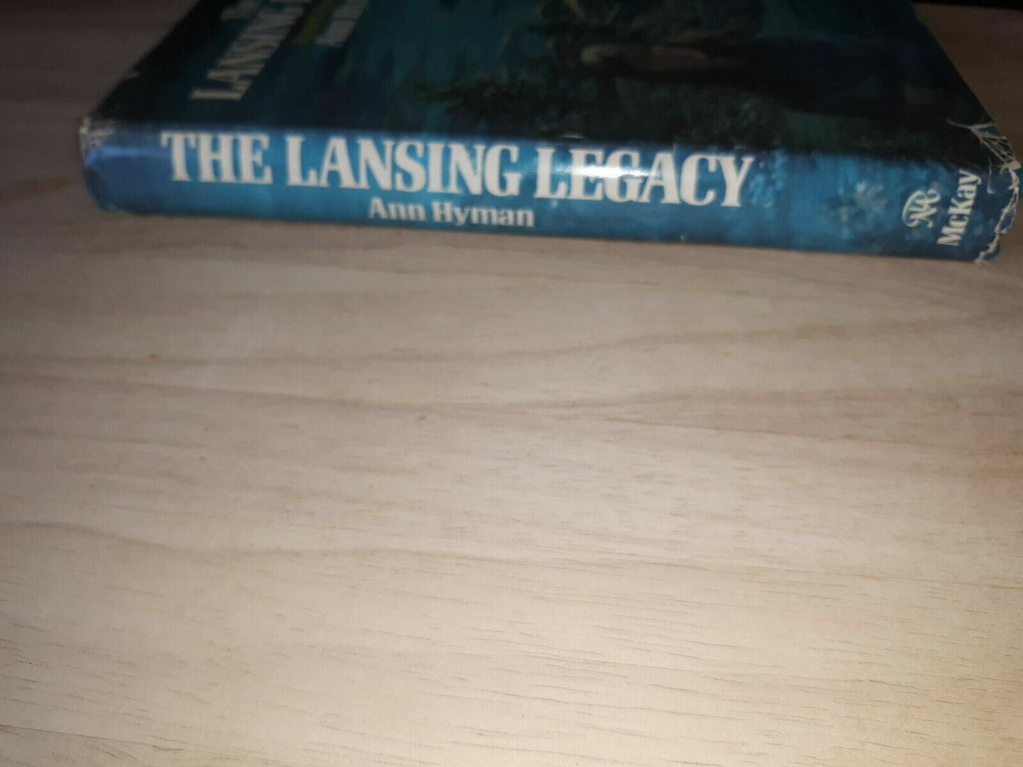 1974 The Lansing Legacy by Ann Hyman Hardcover with Dust Jacket