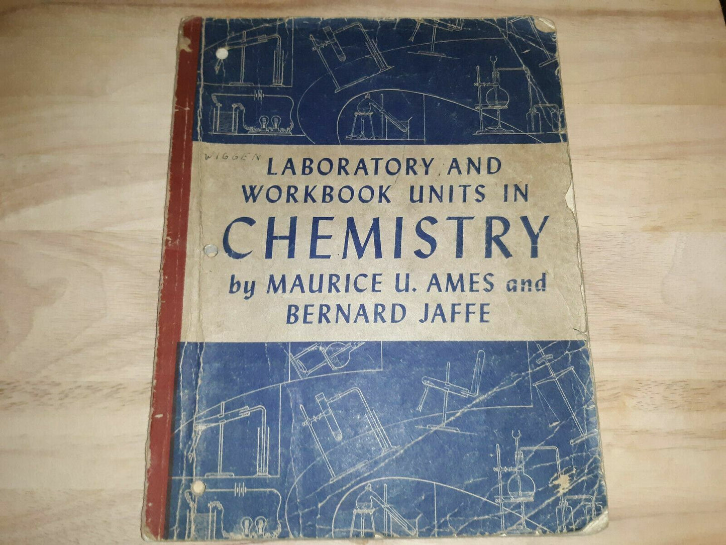 1940 Consumable Edition Laboratory And Workbook Units In Chemistry Ames Jaffe