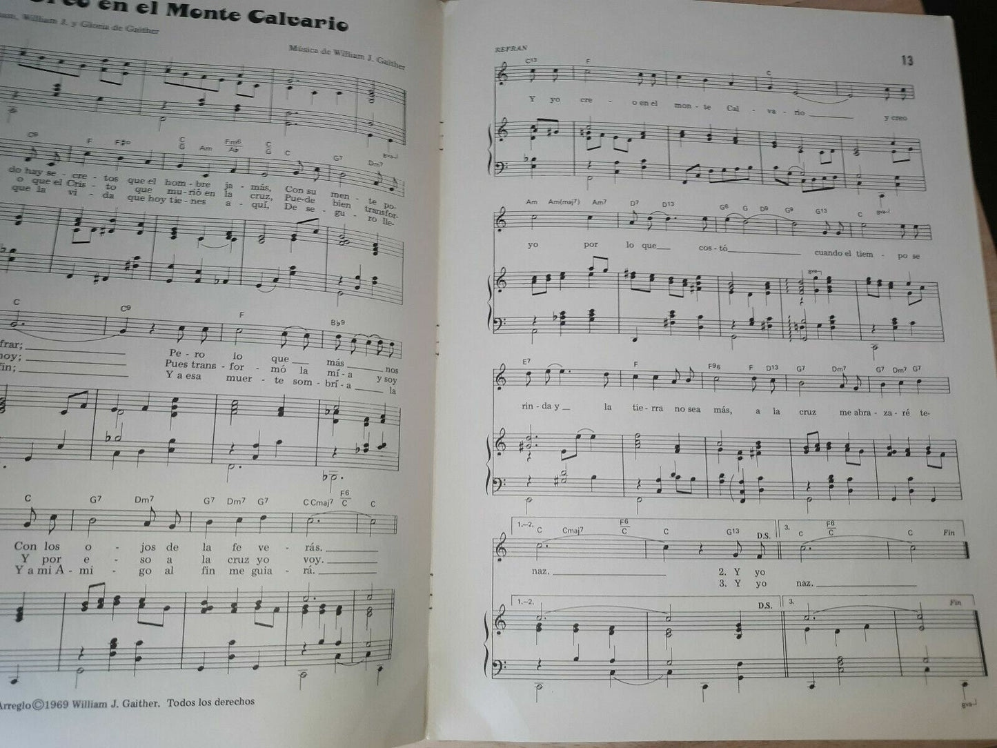 Algo Bello Y Otros Cantos De Bill Y Gloria Gaither 1977 Songbook