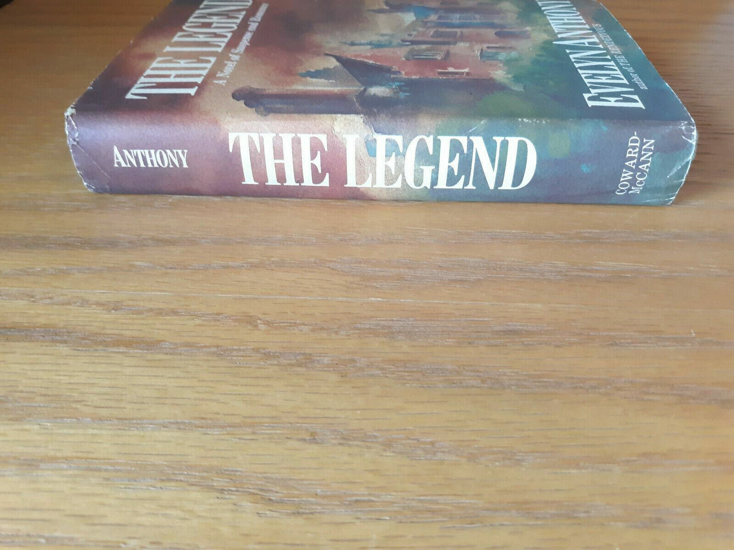 1969 The Legend by Evelyn Anthony HB/DJ 1st American Edition 2nd Impression
