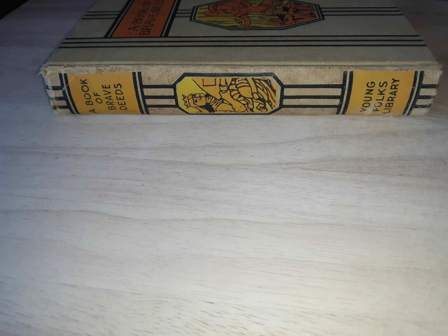 A Book of Brave Deeds (John T. Trowbridge - 1953) Young Folk Library