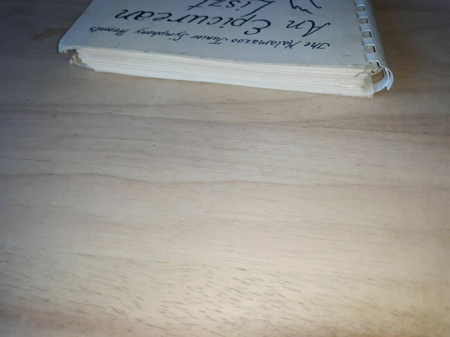 1977 An Epicurean Liszt The Kalamazoo Junior Symphony Cookbook