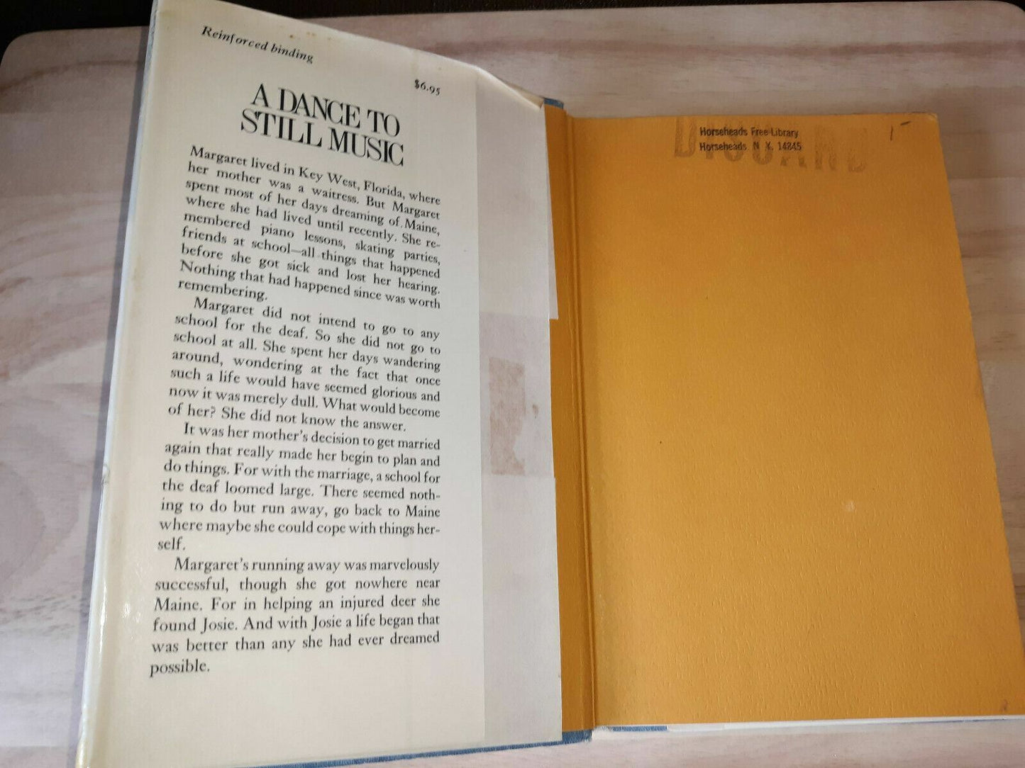 A Dance to Still Music by Barbara Corcoran 1974 1st Edition