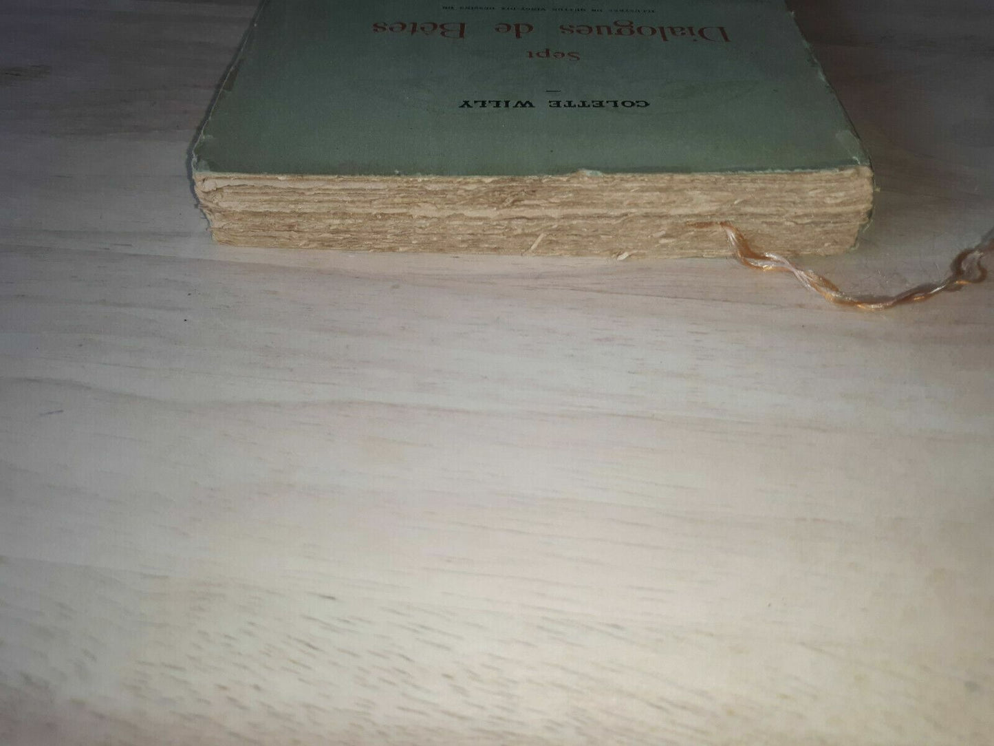 1929 Colette Willy Sept Dialogues De Betes Jacques Nam France