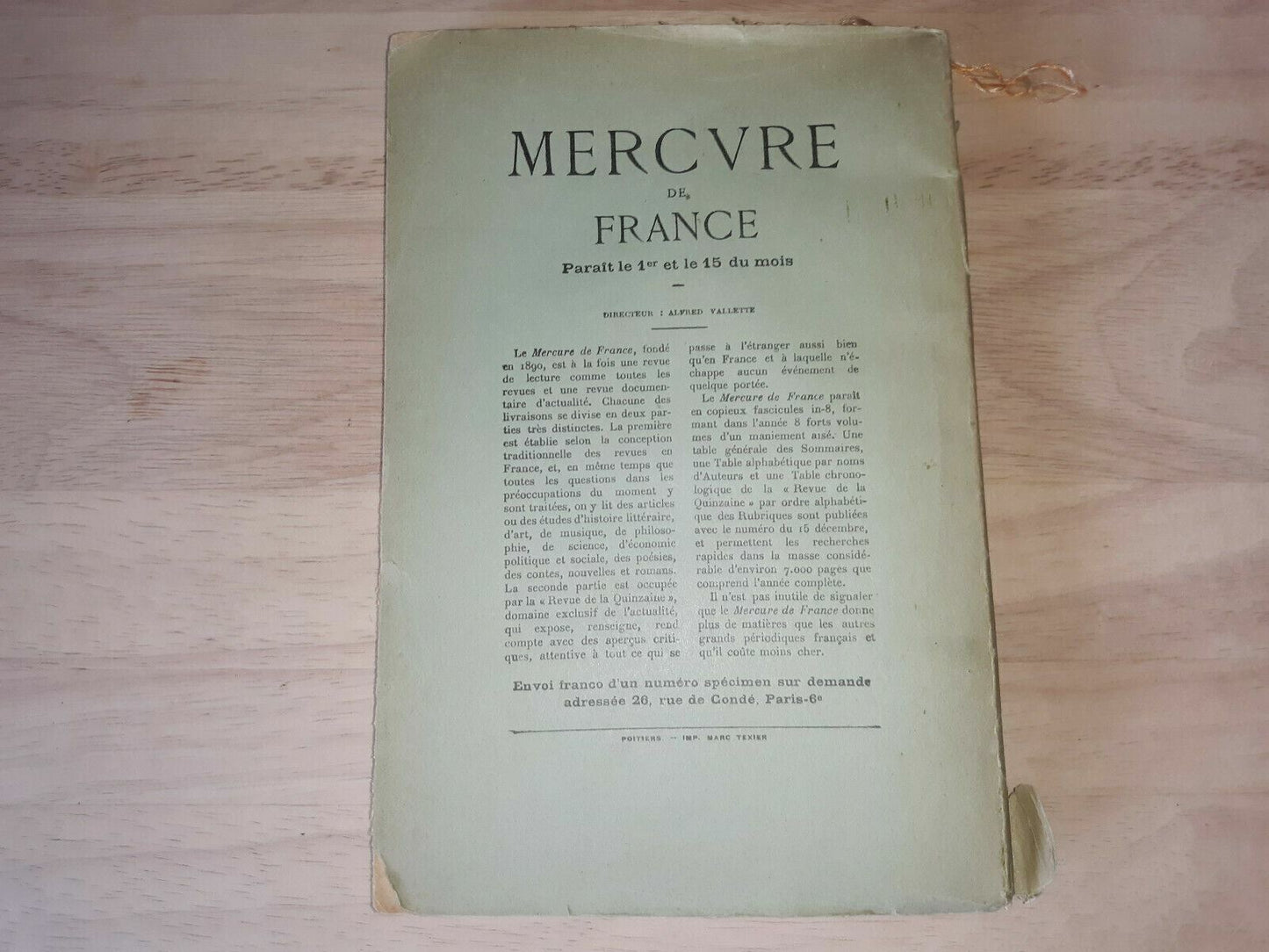 1929 Colette Willy Sept Dialogues De Betes Jacques Nam France