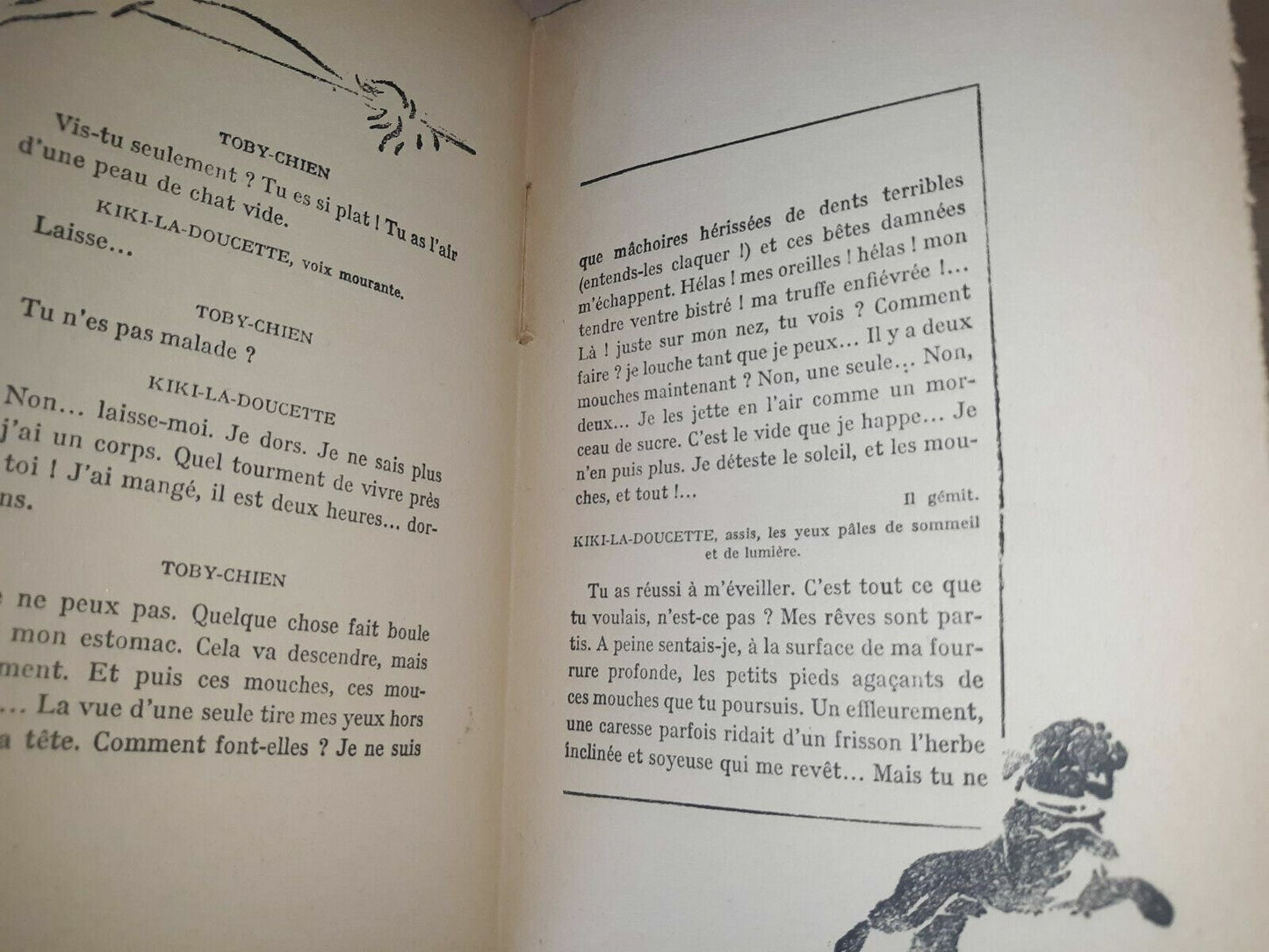 1929 Colette Willy Sept Dialogues De Betes Jacques Nam France