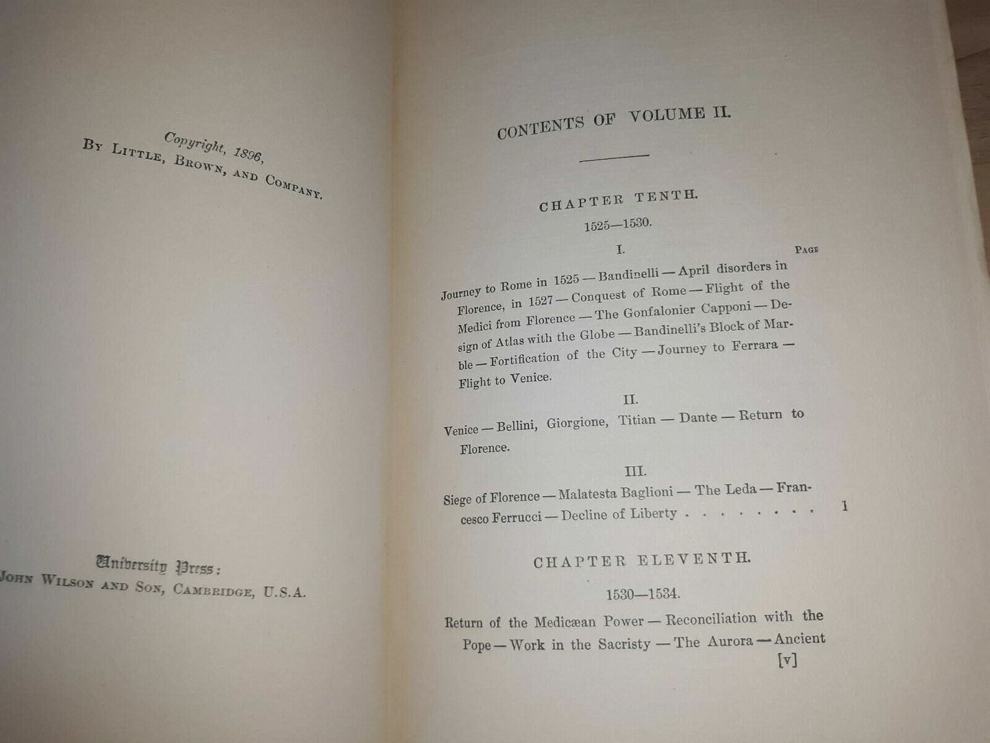 1896 Life of Michael Angelo Herman Grimm Vol 2 Illustrated Edition Dust Jacket
