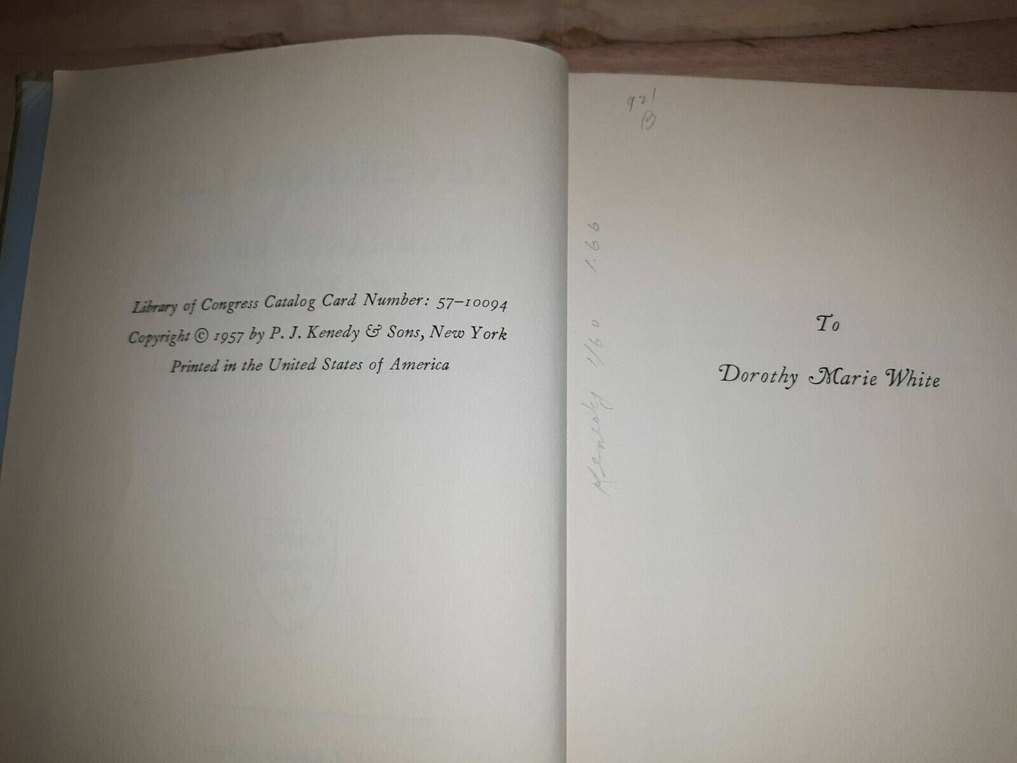 Adventurous lady Brent of Maryland (American background books) Hardcover 1957 Gr