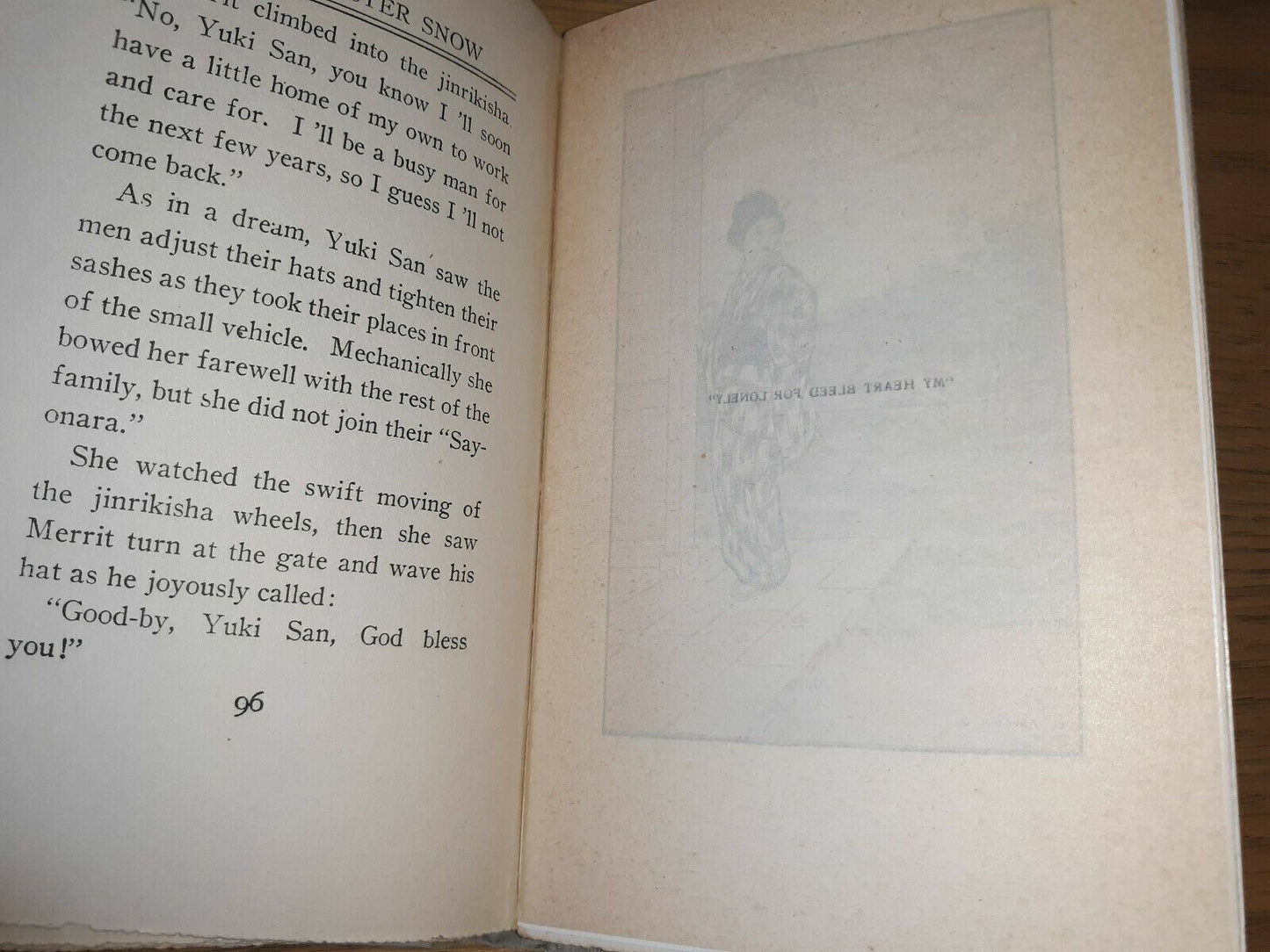 1909 Little Sister Snow Children's Book - By Frances Little