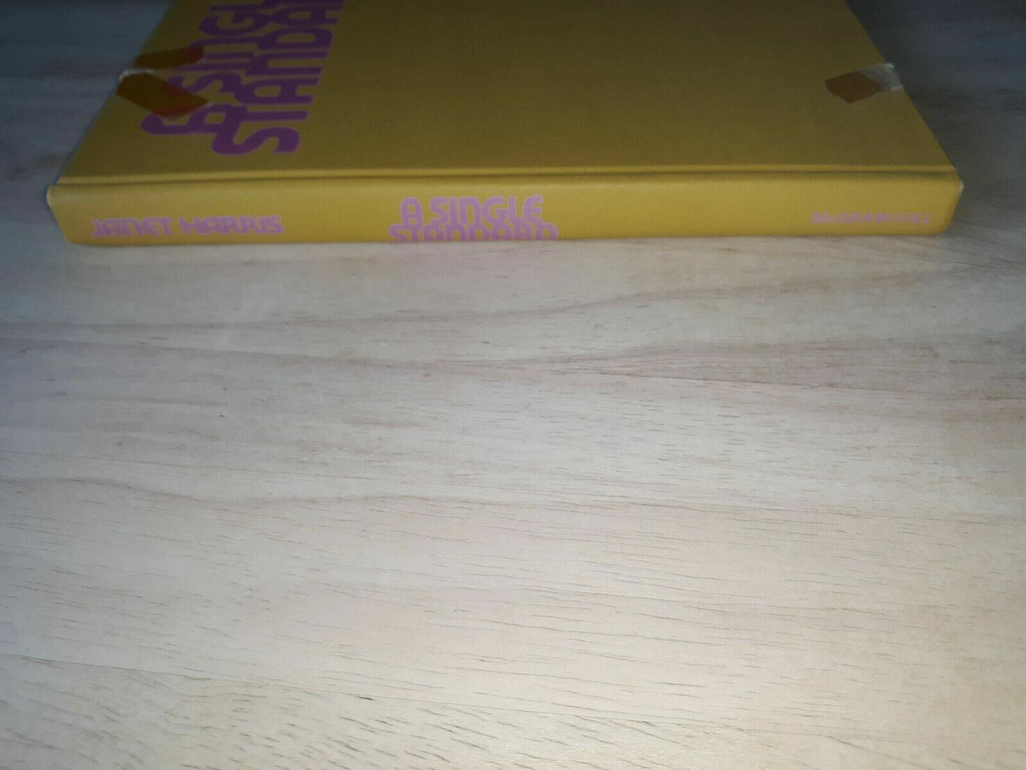 A Single Standard (ExLib) by Harris, Janet 1971 Hardcover